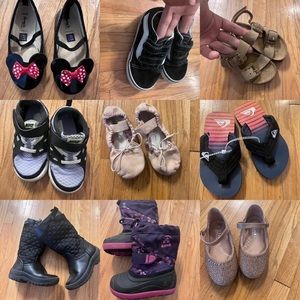SOLD - 
SHOE BUNDLE Sizes 6-8 toddler